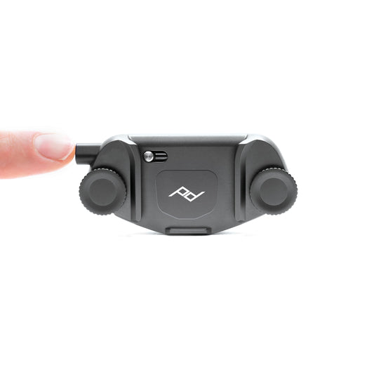 Peak Design Capture Camera Clip V3 Solo, Black Clip Only, Holds DSLR, Compact and Point and Shoot Bodies, Secure, Stable and Accessible, Attaches