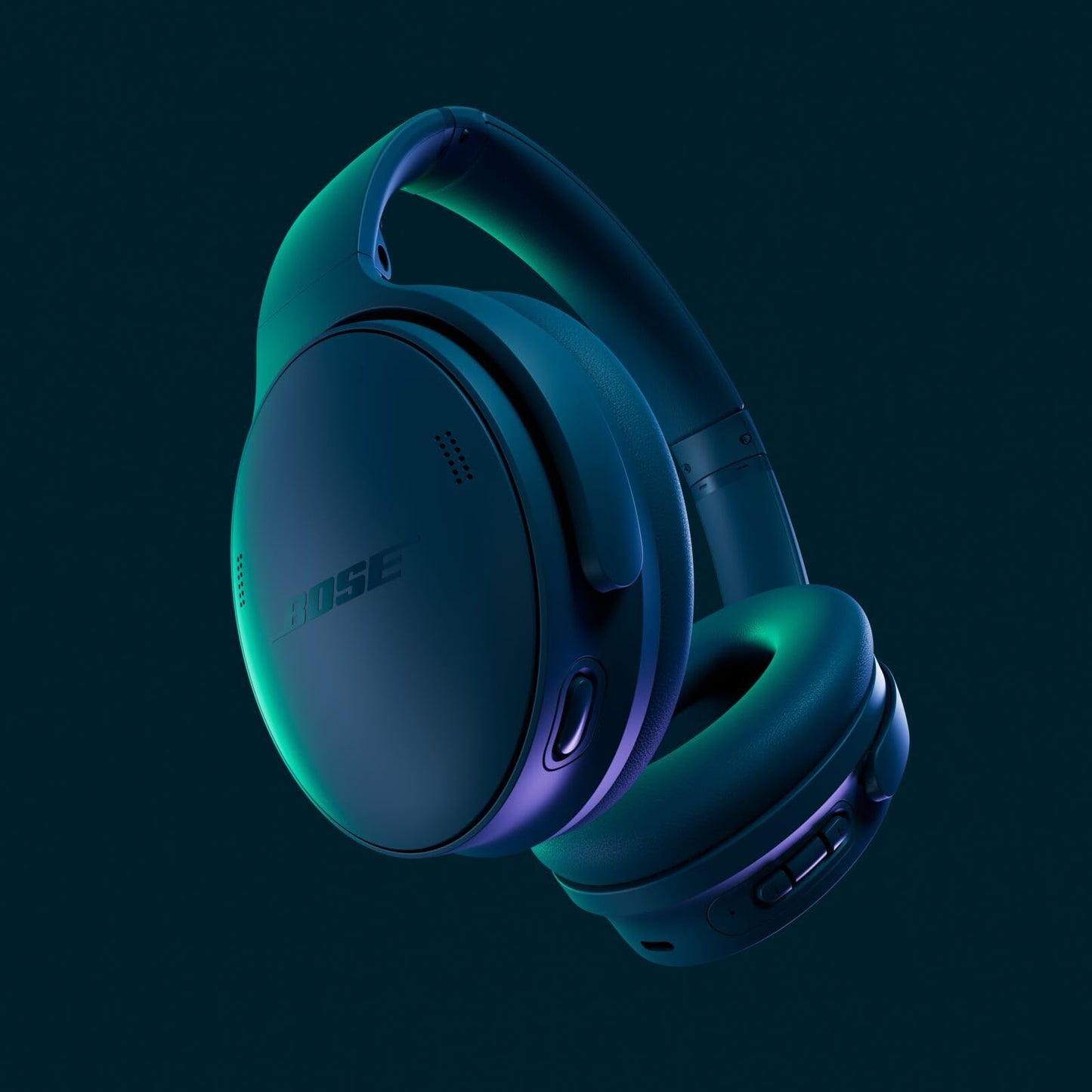 Bose QuietComfort Headphones - Wireless Bluetooth Headphones, Active Over Ear Noise Cancelling and Mic, USB-C Charging, Deep Bass, Up to 24 Hours…