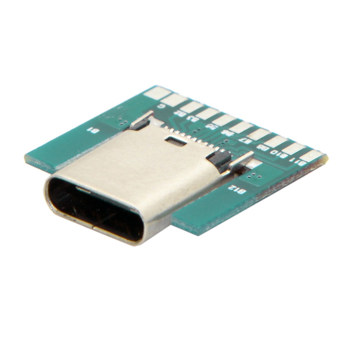 JSER DIY 24pin USB 3.1 Type-C Female Socket Connector SMT Type with PC Board