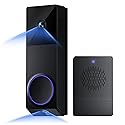 WYZE Wireless Duo Cam Video Doorbell (Chime Included), Battery Powered, 2K Full HD Video, 2 Cameras (People and Package), 2-Way Audio, Color Night