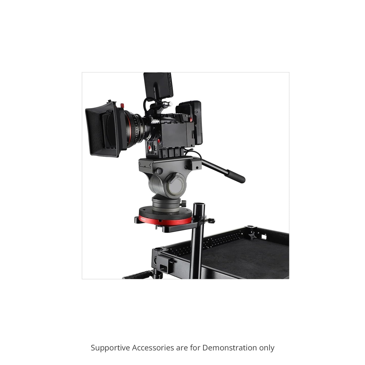PROAIM Mitchell Plate for Camera Support/Gimbal Setup. All-Purpose Solution for Mitchell Accessories. for Grip Equipment & Production Carts