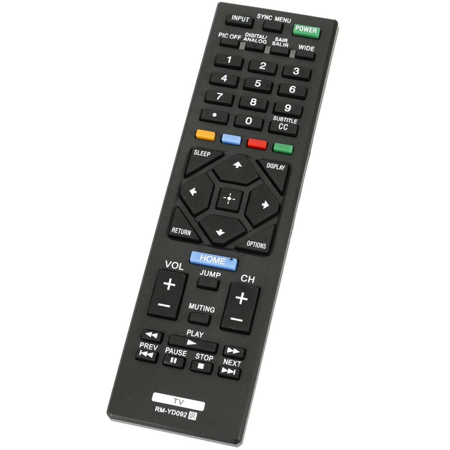 Replaced Remote Control RM-YD092 Compatible with Sony TV XBR-55X810C XBR55X810C XBR-55X850C
