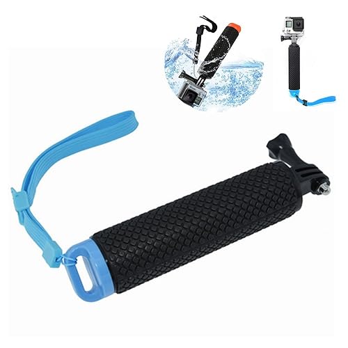 MeetRade Floating Hand Grip Waterproof Handheld Underwater Sport Selfie Stick Monopod Handle Grip Accessories Kit Diving Tripod Mount for GoPro HD