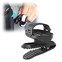 CAPART 360° Rotatable Backpack Clip Mount for Insta360 GO 3S and GO 3, Quick-Release Vertical and Horizonal Vlogging, Adjustable Pivoted Clip, Widely