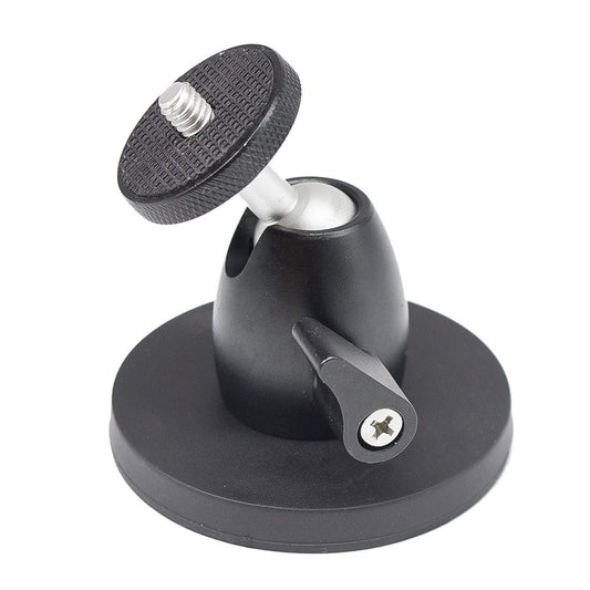Magnetic Camera Mount with 360 Magnetic Stand, Attaches to Steel Surfaces for Action Camera, Car Mount, Light Stands & Tripods