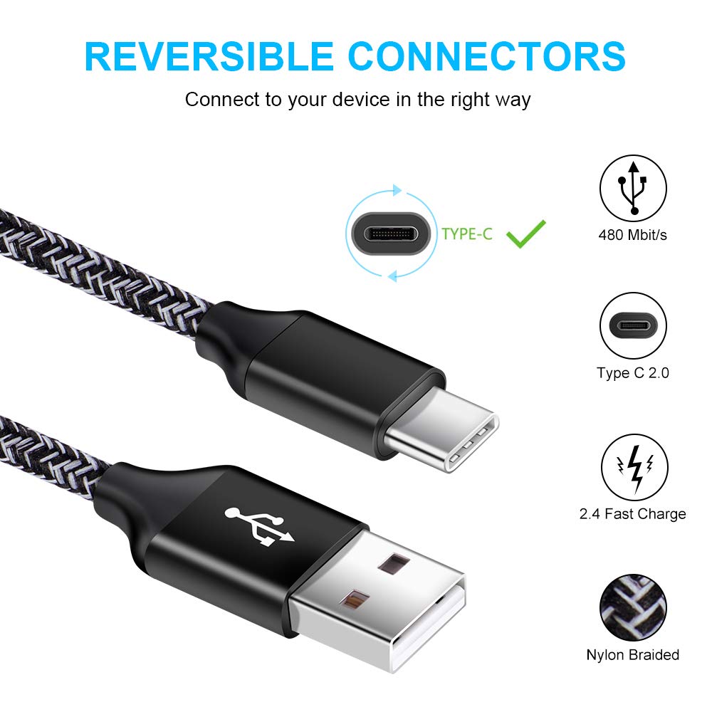 USB C Charger Set for Samsung Galaxy A17 A16 A15 A14 5G S26 Ultra S25 FE S24 A51 A11 A10e S23 S22 S21 A13 A20 A21 A50, USB Wall Charging Block Cube