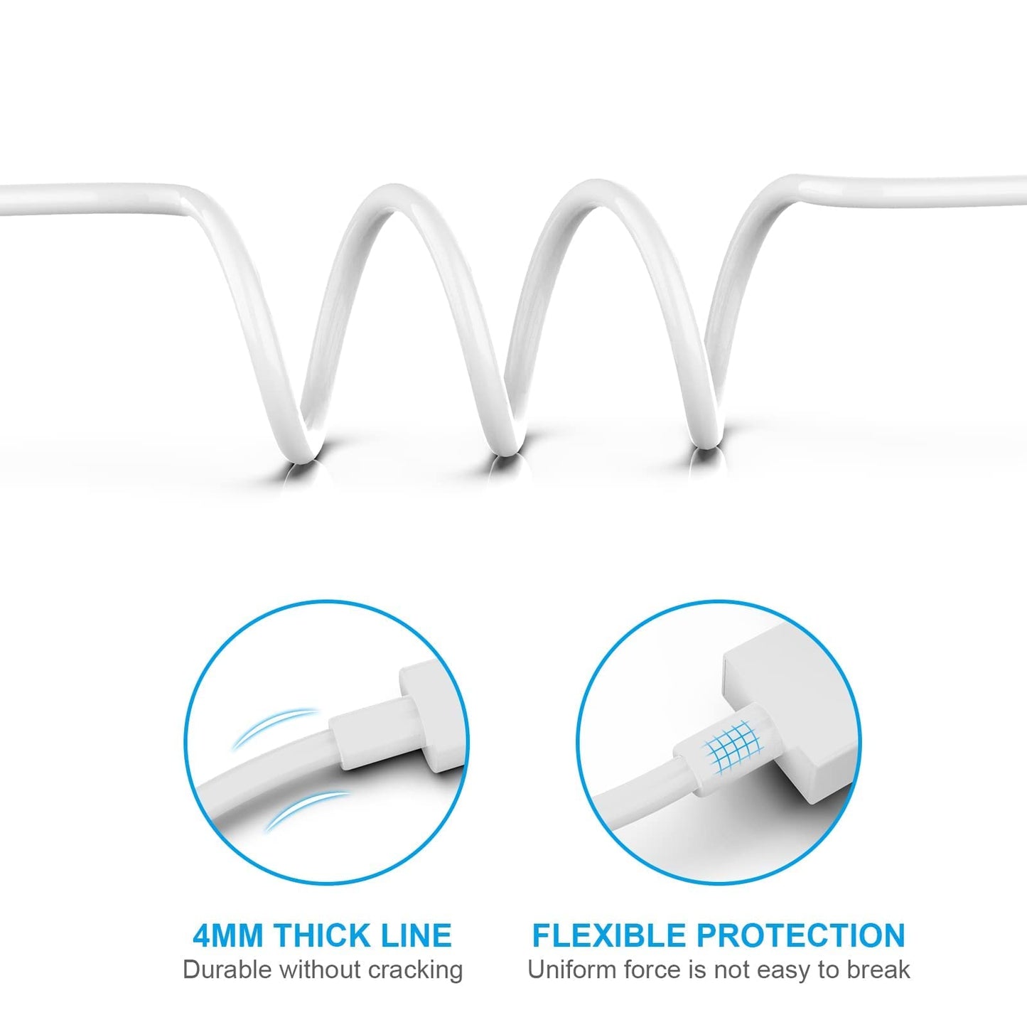 AZMOGDT Apple MFi Certified iPhone Charger 5pack [6/6/6/10/10FT] Long Lightning Cable Fast Charging Cord iPhone Charging Cable for iPhone 14/14…