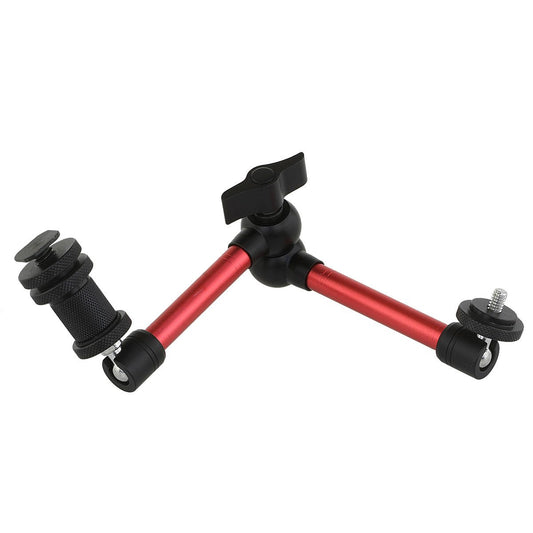 Haoge 11" Inch Adjustable Friction Articulating Magic Arm for DSLR Rig Camera LCD Monitor LED Light Flash Lights Microphone TPCAST HTC Vive Vive Pro
