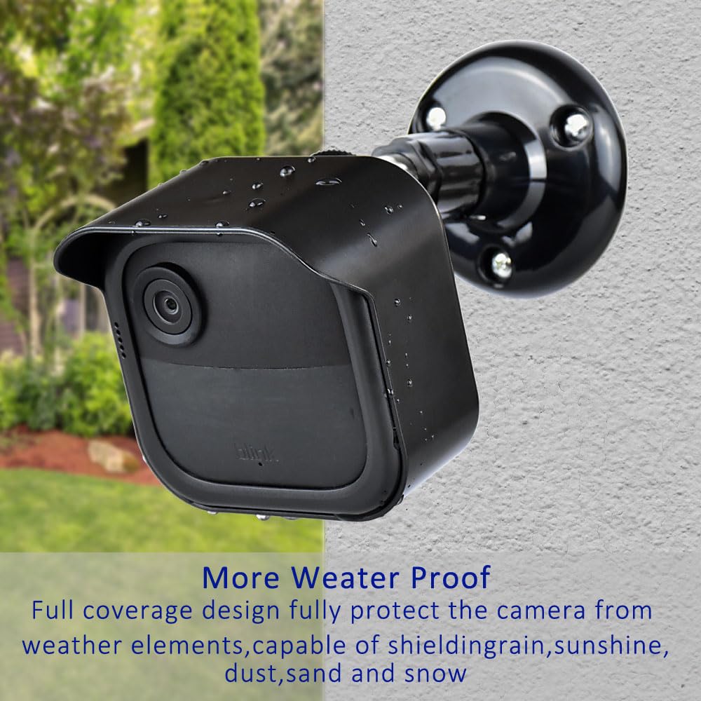 All New Blink Outdoor 4th & 3rd Gen Camera Mount Bracket,5 Pack Full Weather Proof Housing/Mount for Blink Outdoor Cameras Security System(Camera not