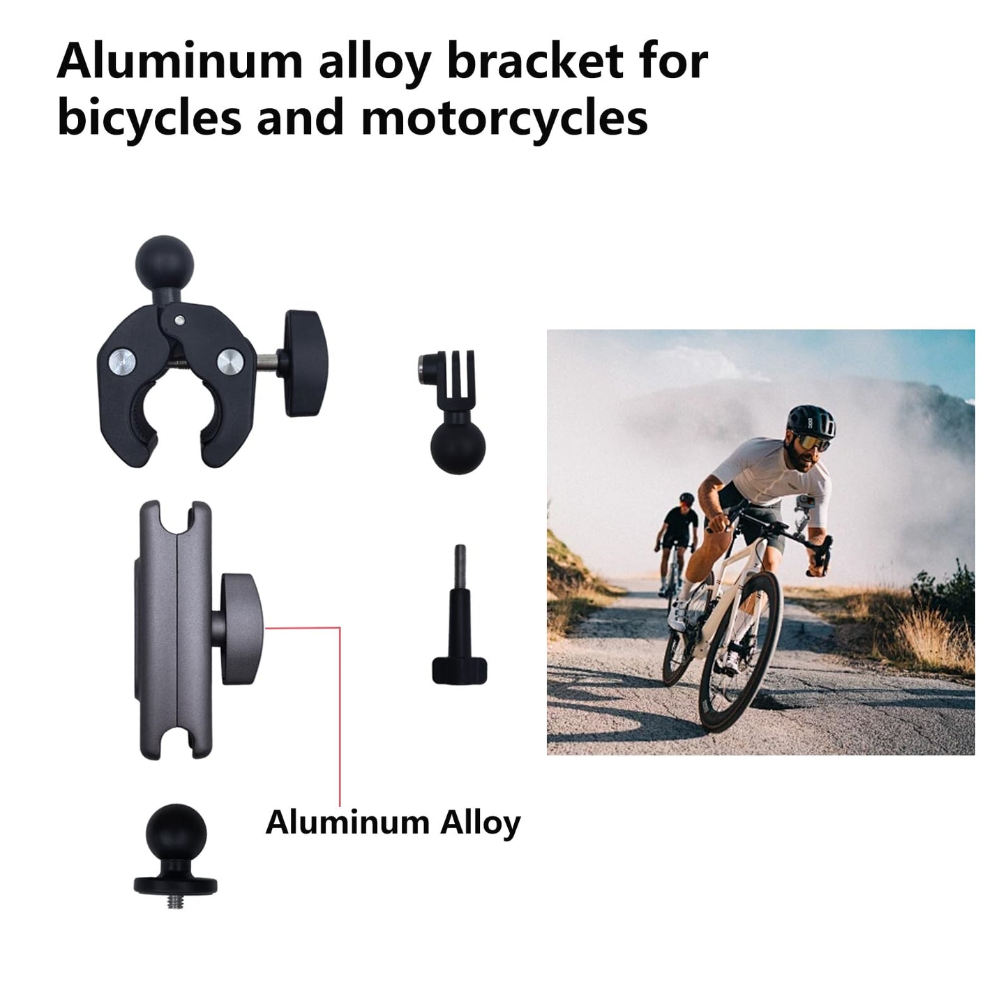 EIOYUMY Accessories Kit for Insta360 X5 / X4 Camera, Including Magnetic Mount, Selfie Stick, Tripod, Chest Strap, Headband, Bicycle Clip, Suitcase