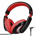rockpapa Comfort Kids Headphones for School, Lightweight Childrens Boys Girls Teens Over-Ear Headphones Wired 3.5mm for CD DVD Player Tablet Phone…