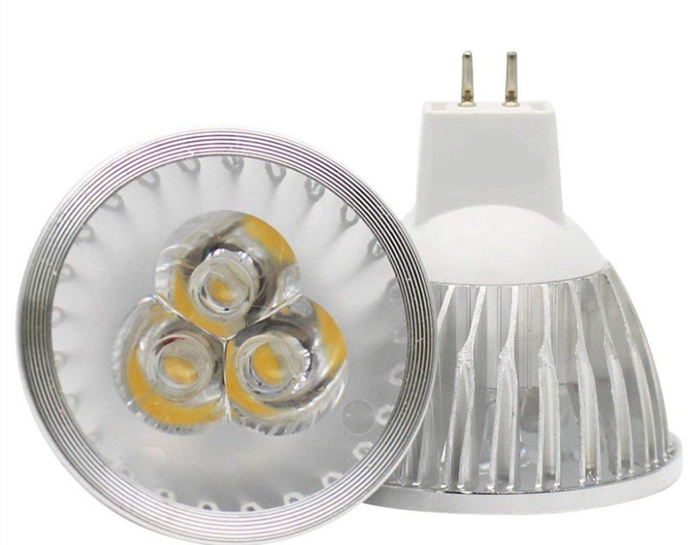 MR16 LED Bulbs MR16 3W LED Warm White Light Bulbs GU5.3 MR16 LED Bulbs 12V 3W LED Spotlight Bulbs for for Landscape Recessed Track Lighting,20W