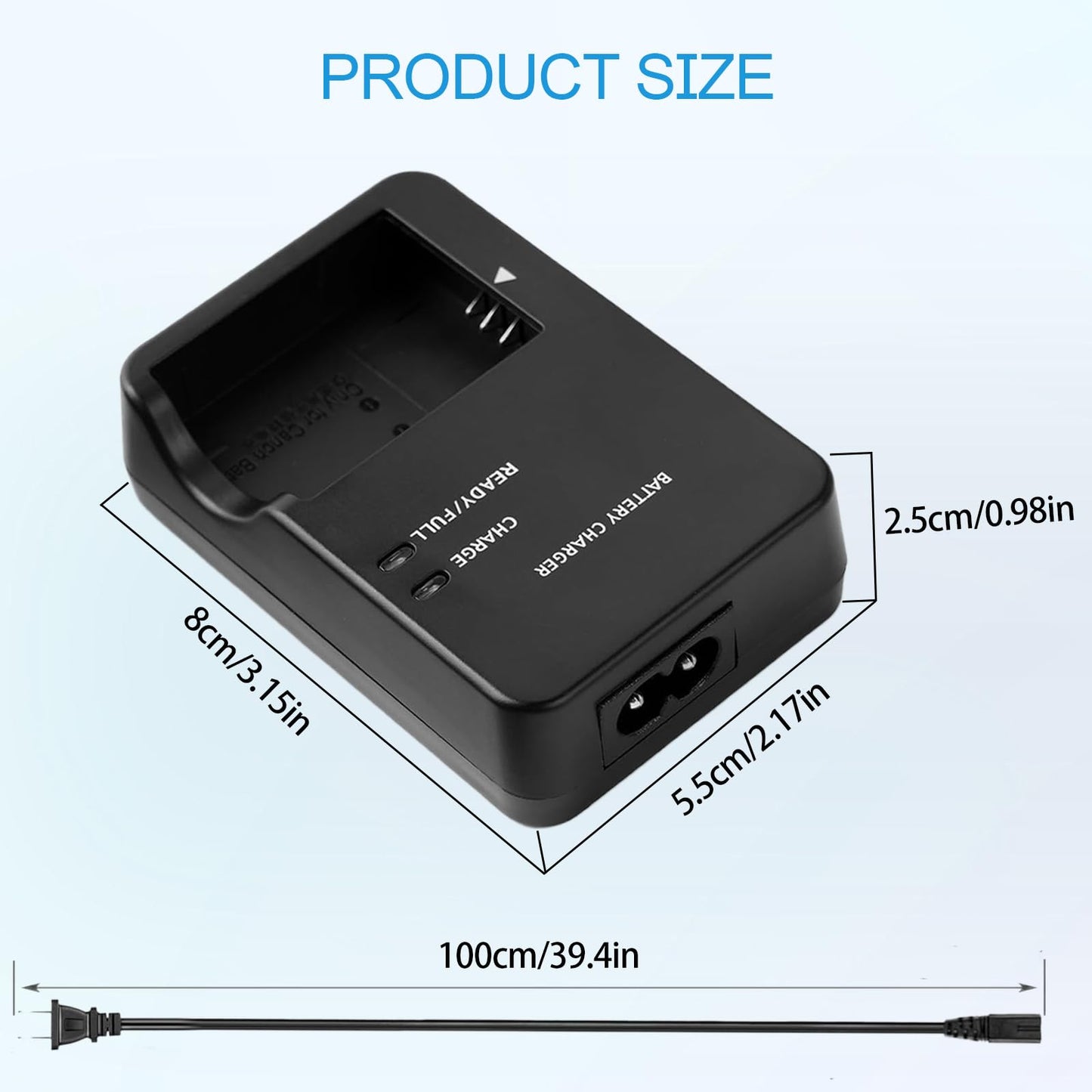 NB-13L CB-2LH Battery Charger Compatible with Canon G7X G7X Mark II III SX620 SX740 SX720 SX730 G9X G9X Mark II G1X G1 X Mark III G5X G5X Mark II