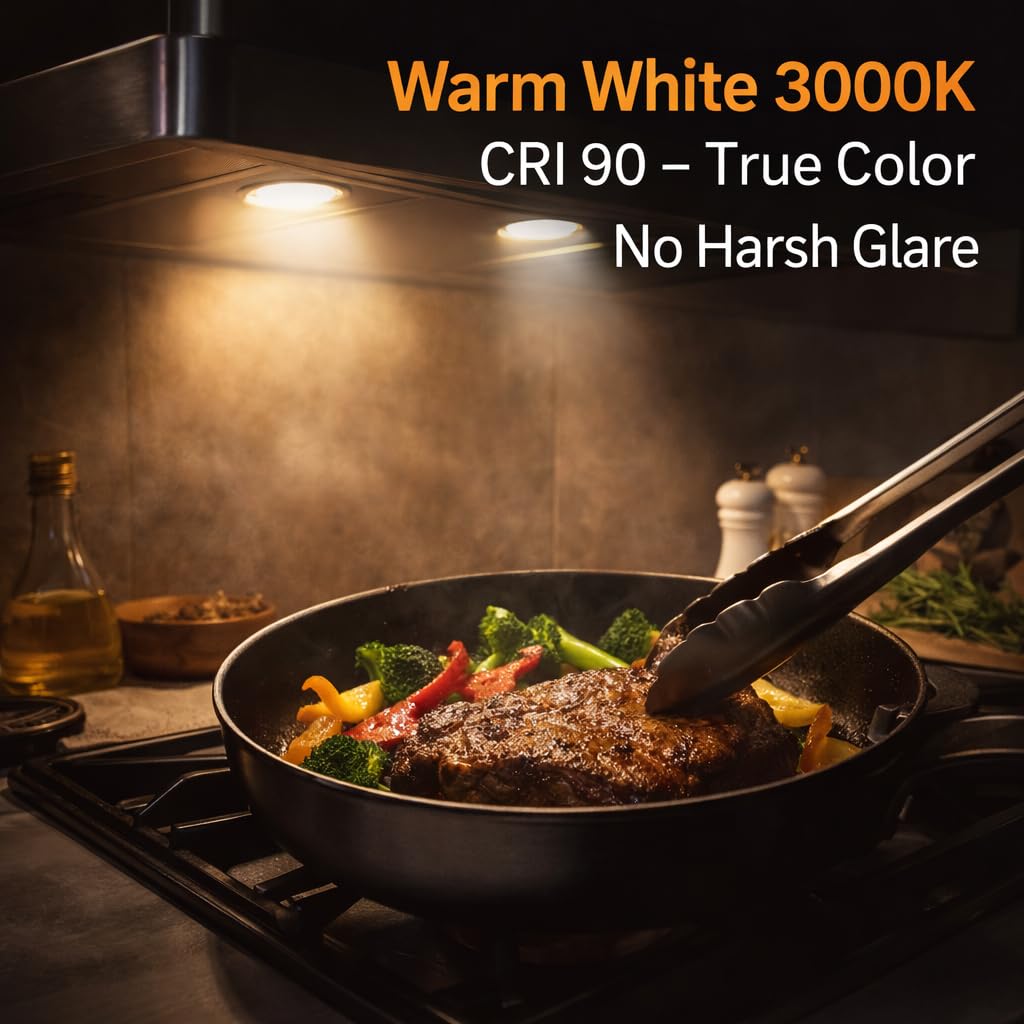 Drart PAR20 LED Range Hood Light Bulbs Under Hood, 60W Incandescent Stove Light Bulbs Replacement, 7W LED Appliance Bulbs Stove Hood, E26 Dimmable