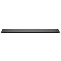 Panduit C4BL6 Wiring Duct Cover, PVC, Black