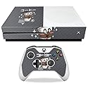 MightySkins Carbon Fiber Skin for Microsoft Xbox One S - Coffee Kawaii | Protective, Durable Textured Carbon Fiber Finish | Easy to Apply, Remove,