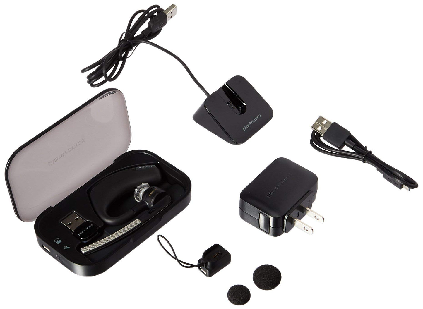 Plantronics Voyager Legend UC B235-M Bluetooth Headset , Black (Renewed)