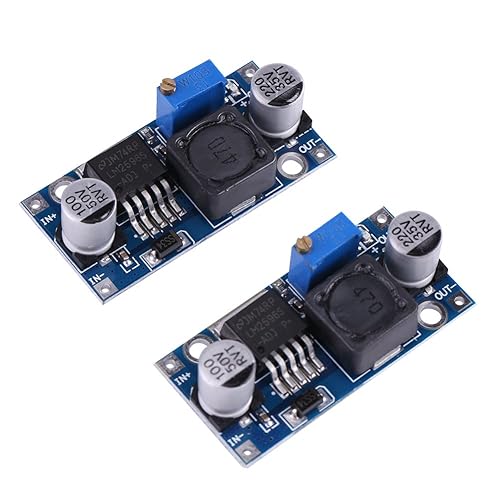 DC to DC Converter LM2596 3.0-40V to 1.5-35V Power Supply Step Down Module (8 Pcs)