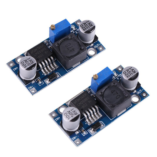 DC to DC Converter LM2596 3.0-40V to 1.5-35V Power Supply Step Down Module (8 Pcs)