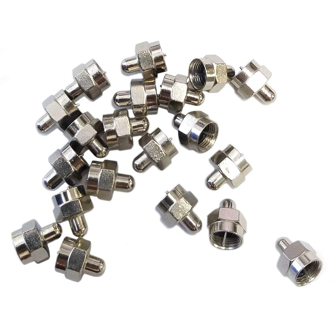 20 Pack Termination of a 75 Ohm Type F line, Commonly Found Type F Connector widely Used