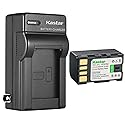 Kastar 1-Pack Battery and AC Wall Charger Replacement for JVC GZ-MG155AC GZ-MG155EK GZ-MG155EX GZ-MG155P GZ-MG155U GZMG155US GZ-MG155US GZ-MG157