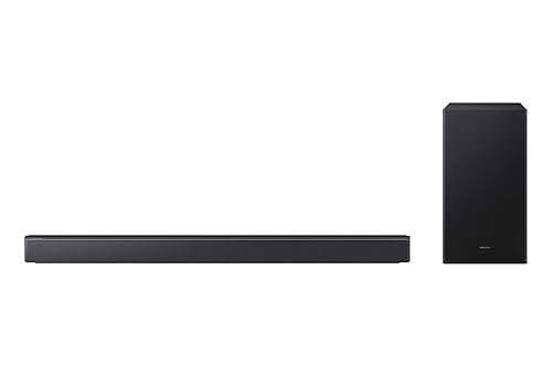 Samsung HW-B53CF/ZC- 2.1 Channel Sound Bar with Wireless Subwoofer, Bluetooth, Voice Enhancement, Game Mode [Canada Version] (2025)