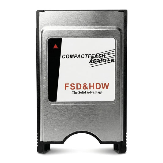 New CF Card to PC Card Adapter Notebook Laptop PCMCIA CF Memory Card Reader CNC