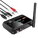 VR-robot Bluetooth 5.3 Receiver, RCA Bluetooth Adapter for Home Stereo, Support Optical AUX 3.5mm, RCA Bluetooth Receiver Adapter for Stereo Speakers
