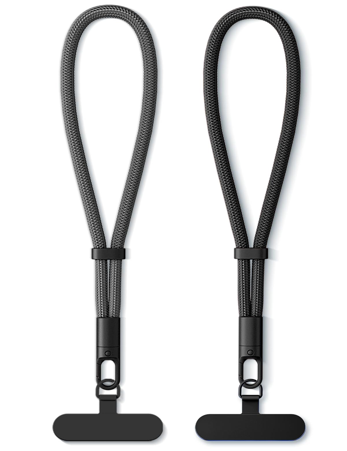 Zaardend 2 Pack Phone Wrist Strap, Wrist lanyard for iPhone Case Camera, Anti Theft Phone Strap Lanyard with 360° Rotating Hook, Charm Chain Camera