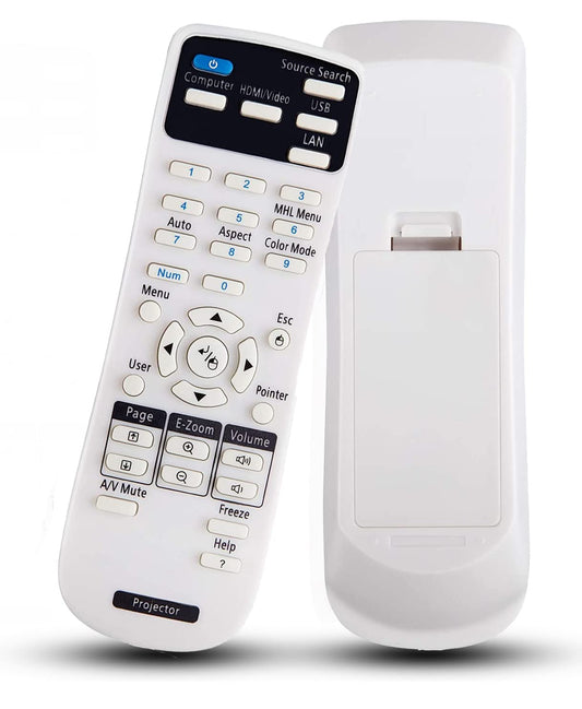 Universal Remote Control Replacement for Epson Home Cinema 8350 2150 2100 2000 2250 3020 Powerlite 93 485W 525W 5535U EB EX EX5280 EX3212 VS H