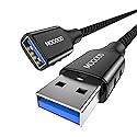 MOGOOD USB 3.0 Extension Cable 1M, USB A Male to A Female Extender, Supports 5Gbps High Speed Data Transfer, Various Lengths USB Extender Cord