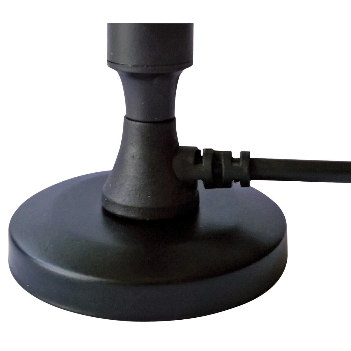 QFX ANT-23 HDTV Indoor Antenna Receives 360° Signals Up to 40 Mile Range, Support 4K Ultra HD, HD, DTV, VHF, UHF, HDTV 1080P, 1080I, 720P with Magnetic Base Magnetic Base