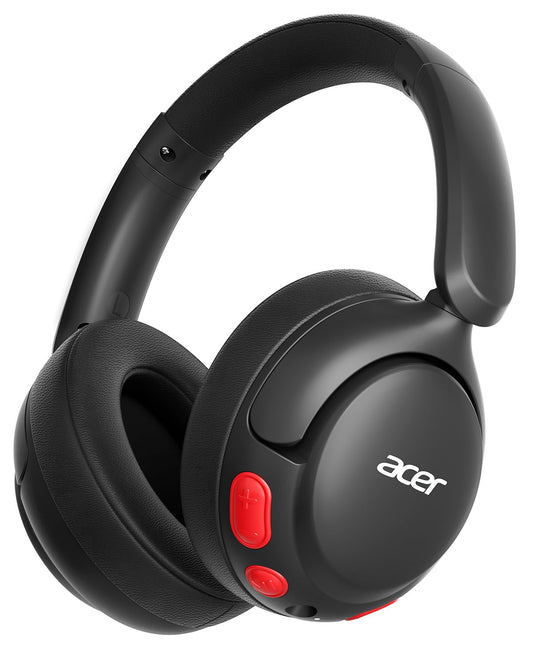 Acer Kids Bluetooth Headphones, 85dB Volume Limiter, Foldable Wireless Over-Ear Headphones for iPad, Travel, 75H Playtime, Bluetooth 5.4, Built-in