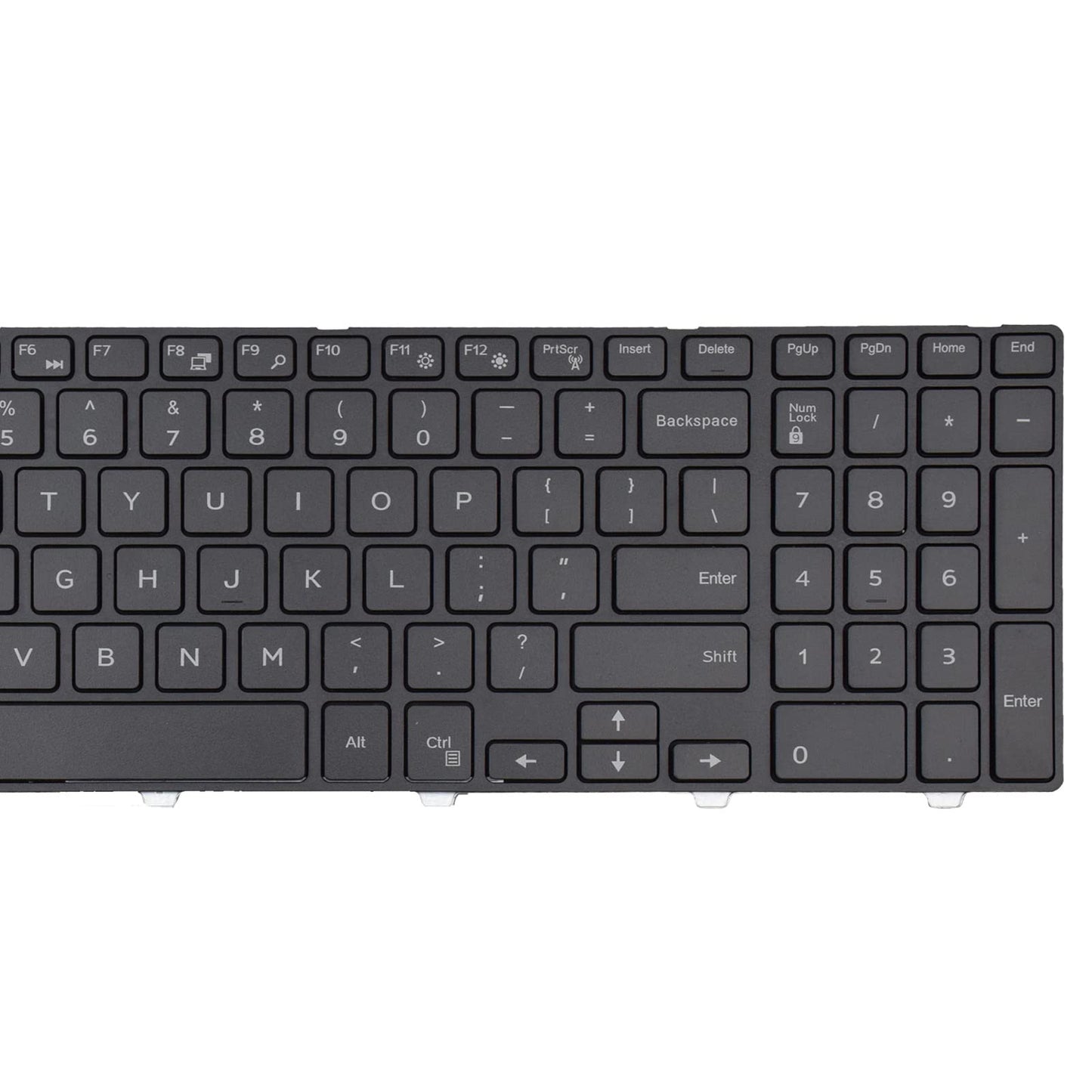 SUNMALL Laptop Replacement Keyboard with Frame Compatible with 15 3000 5000 3541 3542 3543 3551 3552 3558 3593 3567 5542 5545 5547 5755 5551 5558 5552