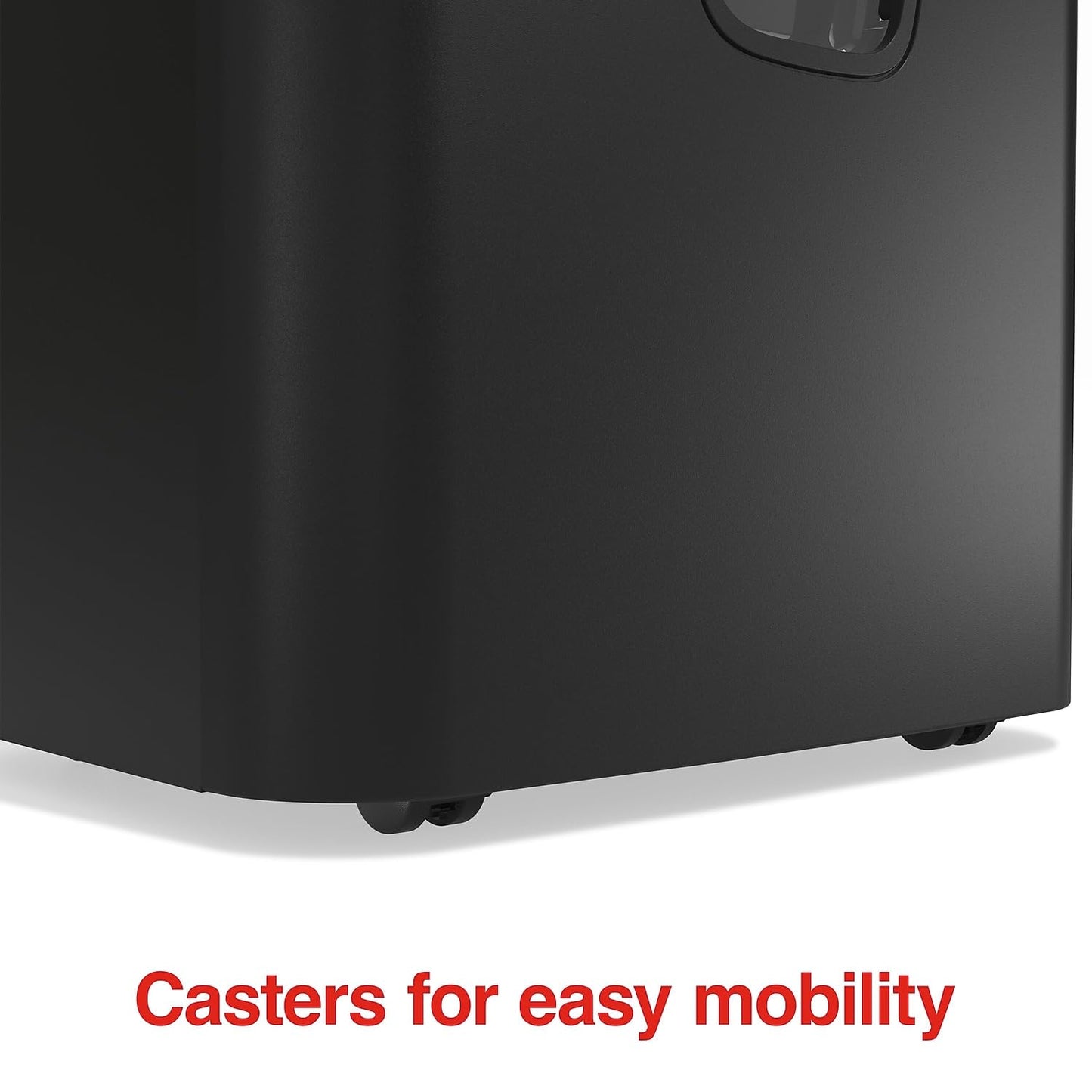 Staples 150-Sheet Micro-Cut Paper Shredder, Autofeed, Anti-Jam, 7.4-Gallon Pull-Out Bin, Black, for Home & Office, Black