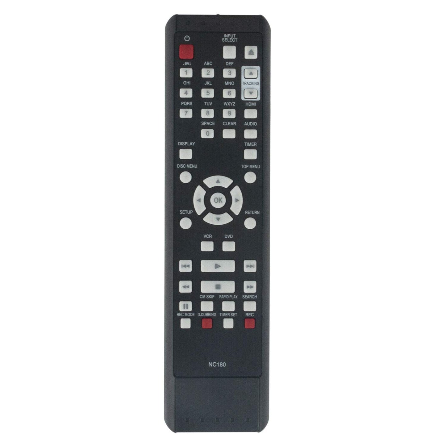New - NC180 NC180UH Remote Control for Funai DVD Player DVDR/VCR ZV427FX4A ZV427FX4