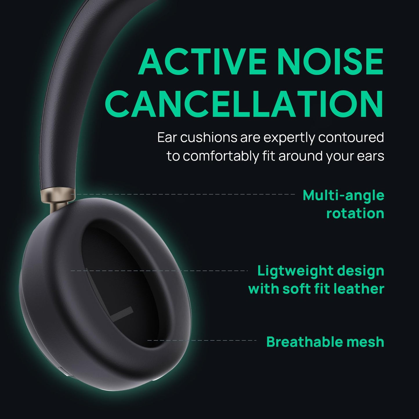 Yealink BH76 Plus Bluetooth Headset, Wireless Headset with Microphone for PC,Active Noise Cancelling, Retractable Hidden Mic Arm, Compatible with PC…