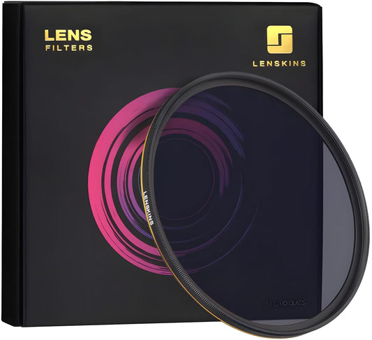 LENSKINS 67mm ND64 Filter, 6 Stop Neutral Density Filter for Camera Lenses, 16-Layer Multi-Resistant Coated, German Optics Glass, Weather-Seal ND