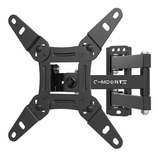 Full Motion TV Wall Mount with Swivel,Extension and Tilt for Most 13-42 inch LED LCD Flat Screen TVs & Monitors, Holds up to 44 lbs,Max VESA 200x200mm