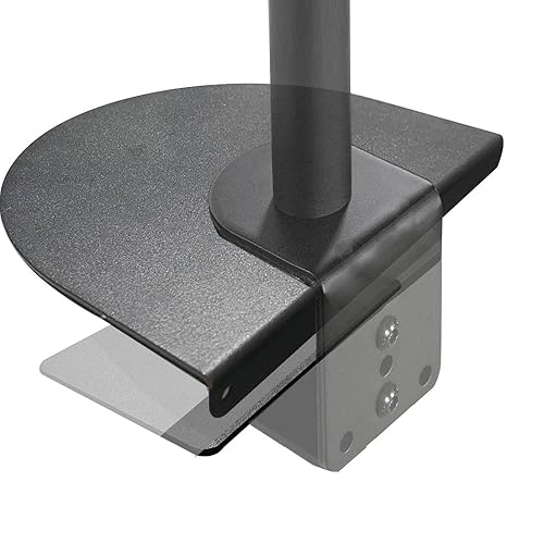 Steel Monitor Mount Reinforcement Plate?Monitor Arm Reinforcement Plate for Fragile Tabletop, Monitor Mount Reinforcement Plate Fits Most Monitor