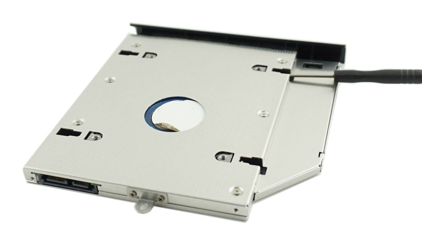 Nimitz 2nd HDD SSD Hard Drive Caddy Compatible with acer E5-572G with Faceplate/Bracket