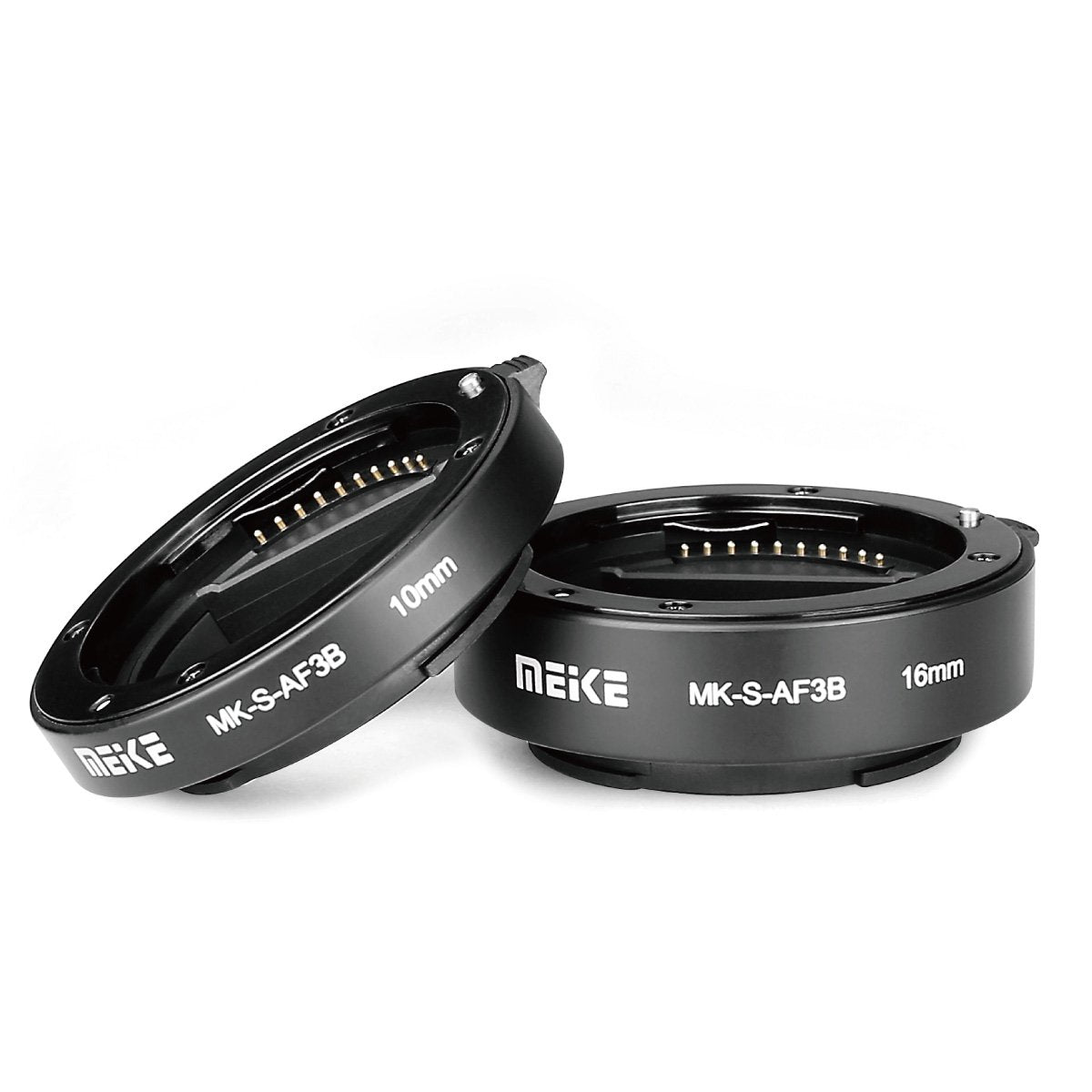 Meike MK-S-AF3B Auto Focus Extension Tube 10mm 16mm for Sony A7 A7M2 NEX 3 NEX 5 NEX 6 A6600 A5000 A6000 A6100 A6300 A6400 A6500 A9