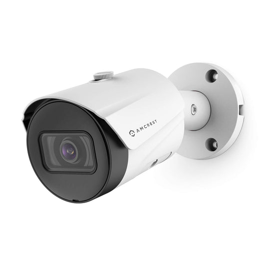 Amcrest 5MP Outdoor POE Camera 2592x1944p Bullet IP Security Camera, 103° Viewing Angle, 98.4ft Night Vision, 5-Megapixel, (REP-IP5M-B1186EW-28MM)