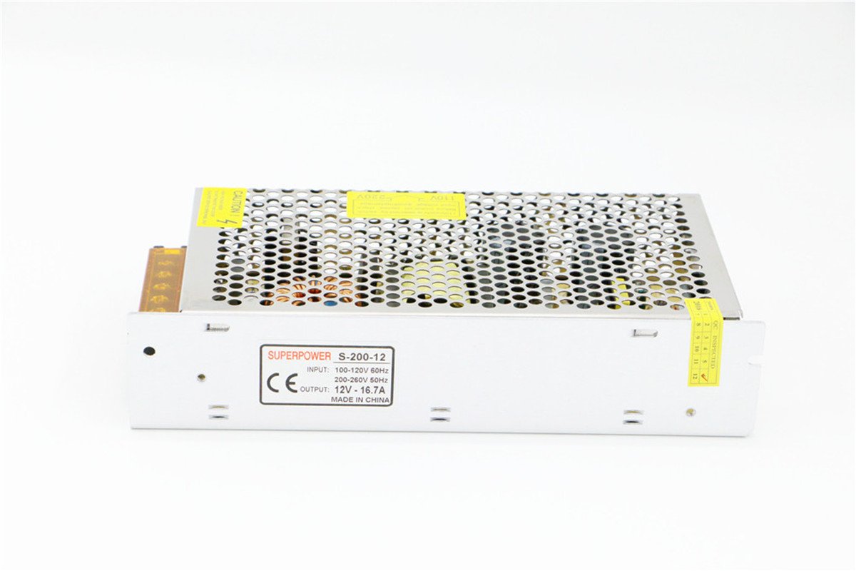 Universal Switching Power Supply Regulated Transformer Short Circuit and Overcurrent Protection AC100-260V DC12V 2A-50A
