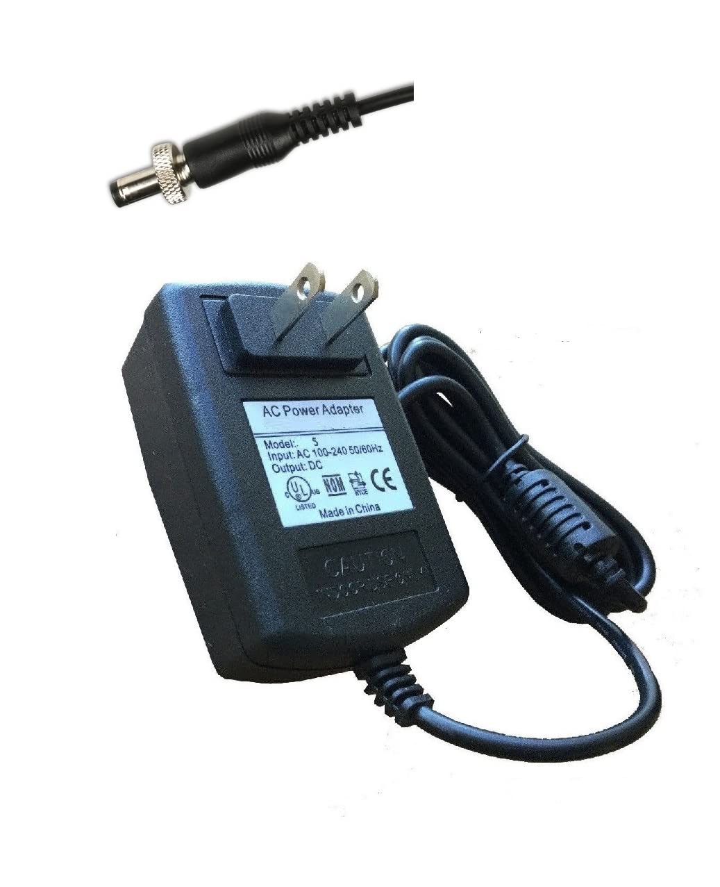 Threaded Lock AC Adapter Compatible with Mackie ProFX6v3 Mixer