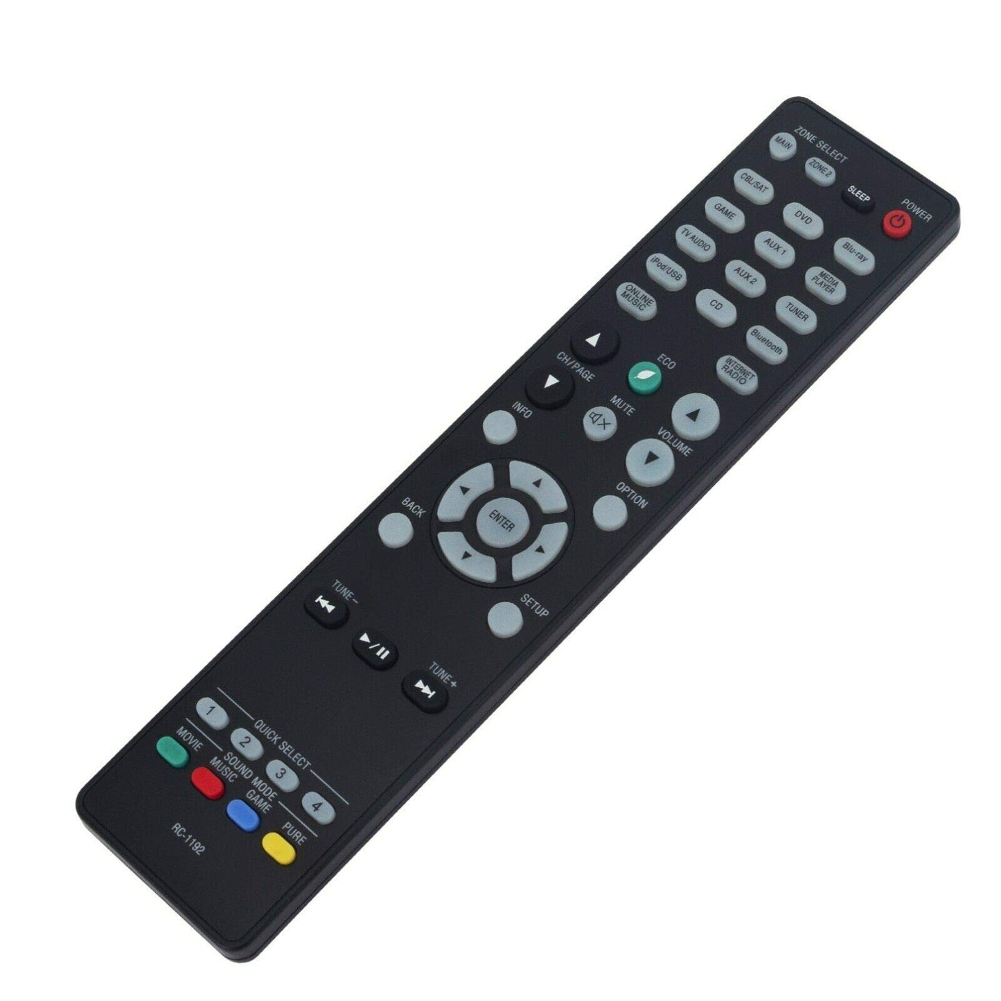 New RC-1192 Replace Remote for Denon AV Receiver AVR-X2100W AVR-X3200W AVR-X3300
