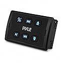 Pyle Marine Bluetooth Receiver and Audio Controller Kit, Wireless Bluetooth Adapter for Stereo with IPX6 Mic, AUX/USB Input, Audio Transmitter