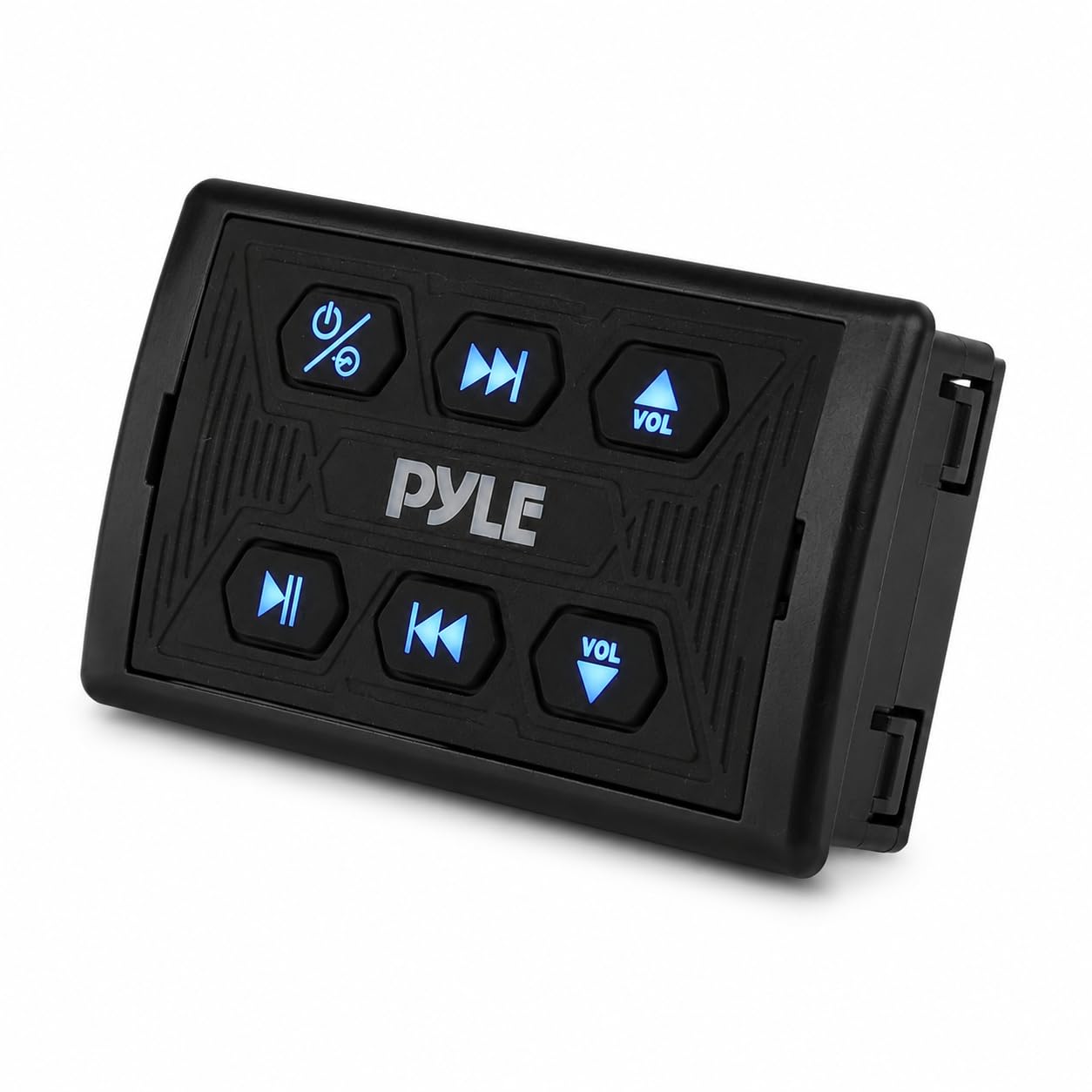 Pyle Marine Bluetooth Receiver and Audio Controller Kit, Wireless Bluetooth Adapter for Stereo with IPX6 Mic, AUX/USB Input, Audio Transmitter