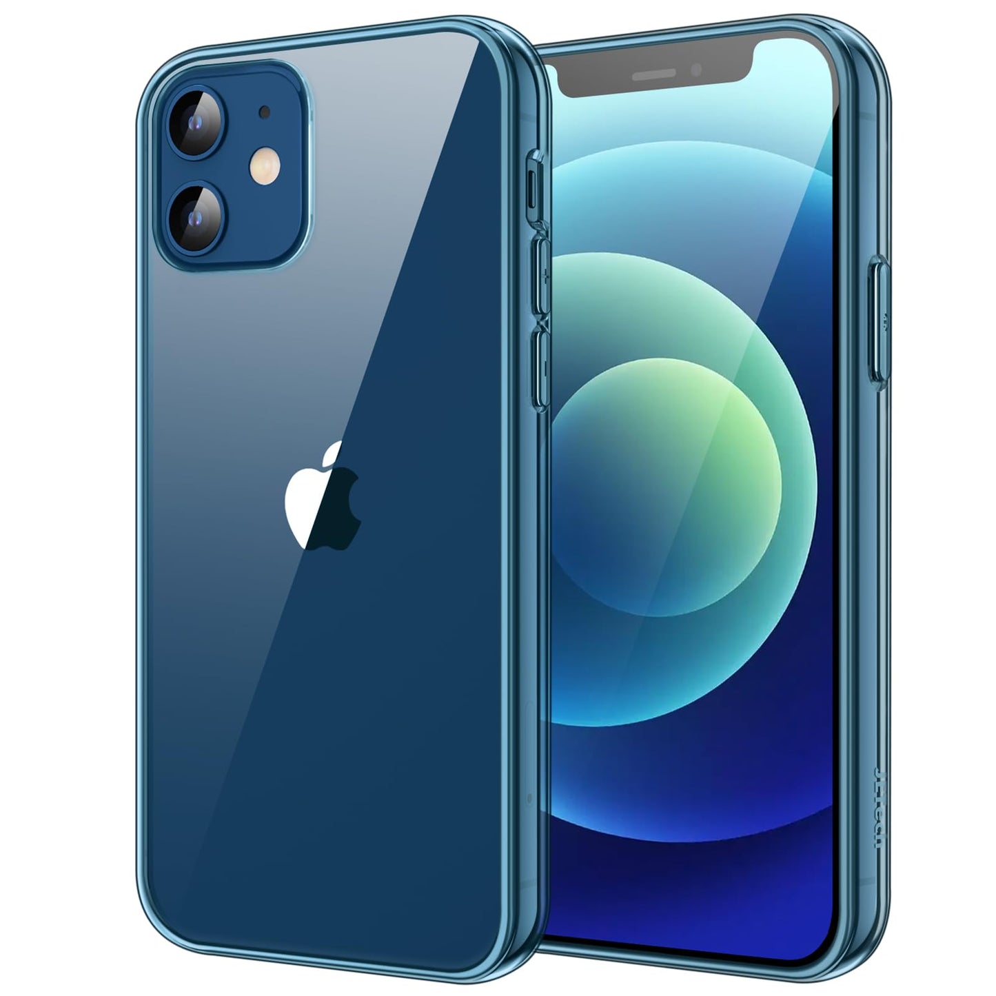 JETech Case for iPhone 12/12 Pro, Anti-Yellowing, Navy