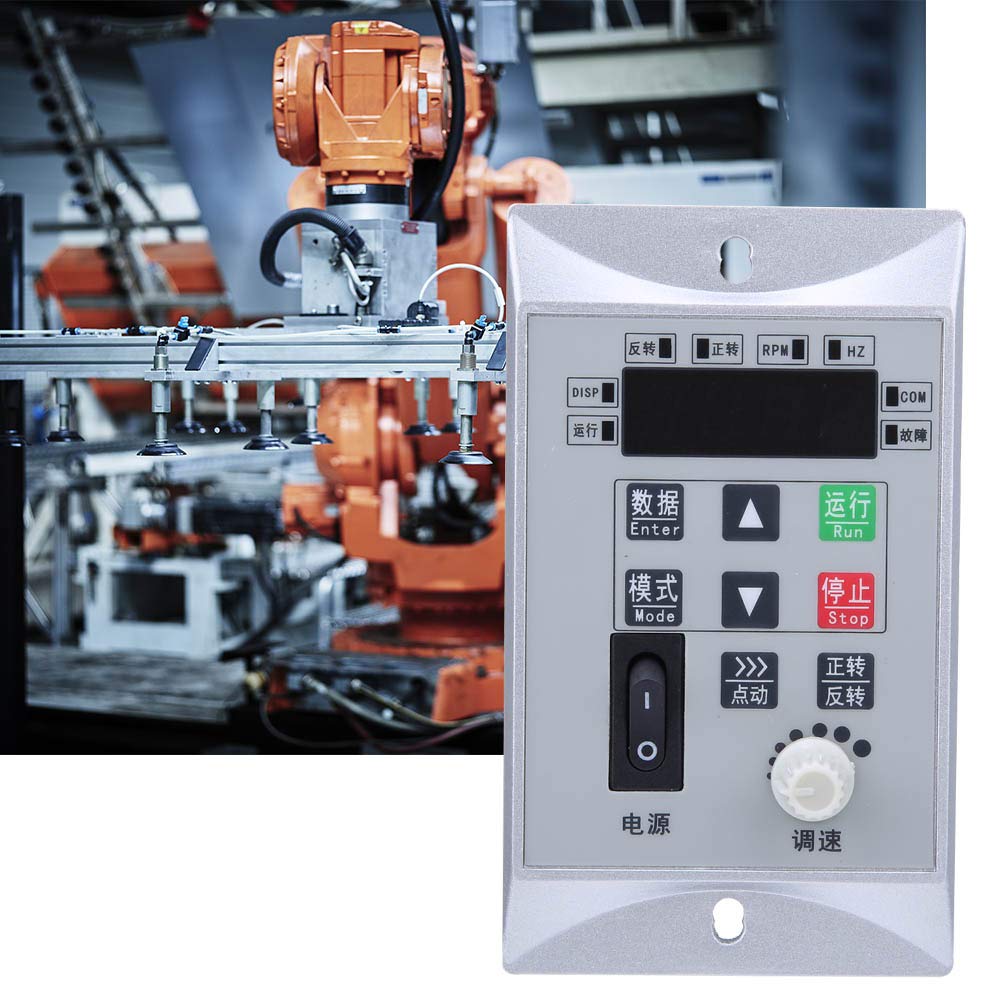 220V 220W VFD Variable Frequency Drives，Single Phase 220V Input and Output Mini Motor Governor，PWM Control Single Phases Motor Industrial Automation…